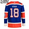 Adidas Maillot de Hockey Edmonton Oilers Zach Hyman Heritage Classic 2023-24 Bleu Authentic - Enfant